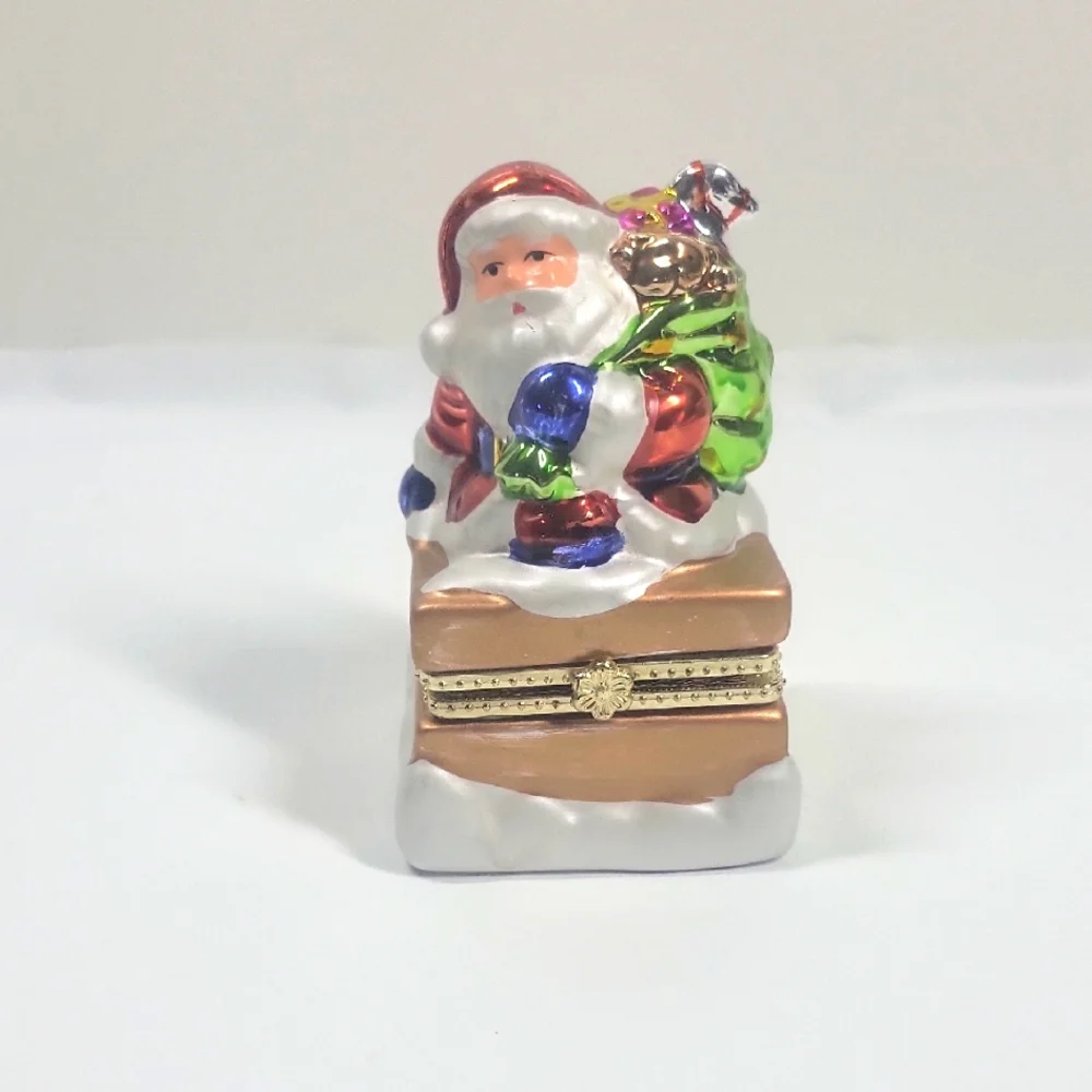 Mr Christmas Santa's Workshop Trinket Music Box 